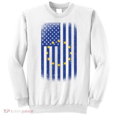 Vintage European Flag Sweatshirt