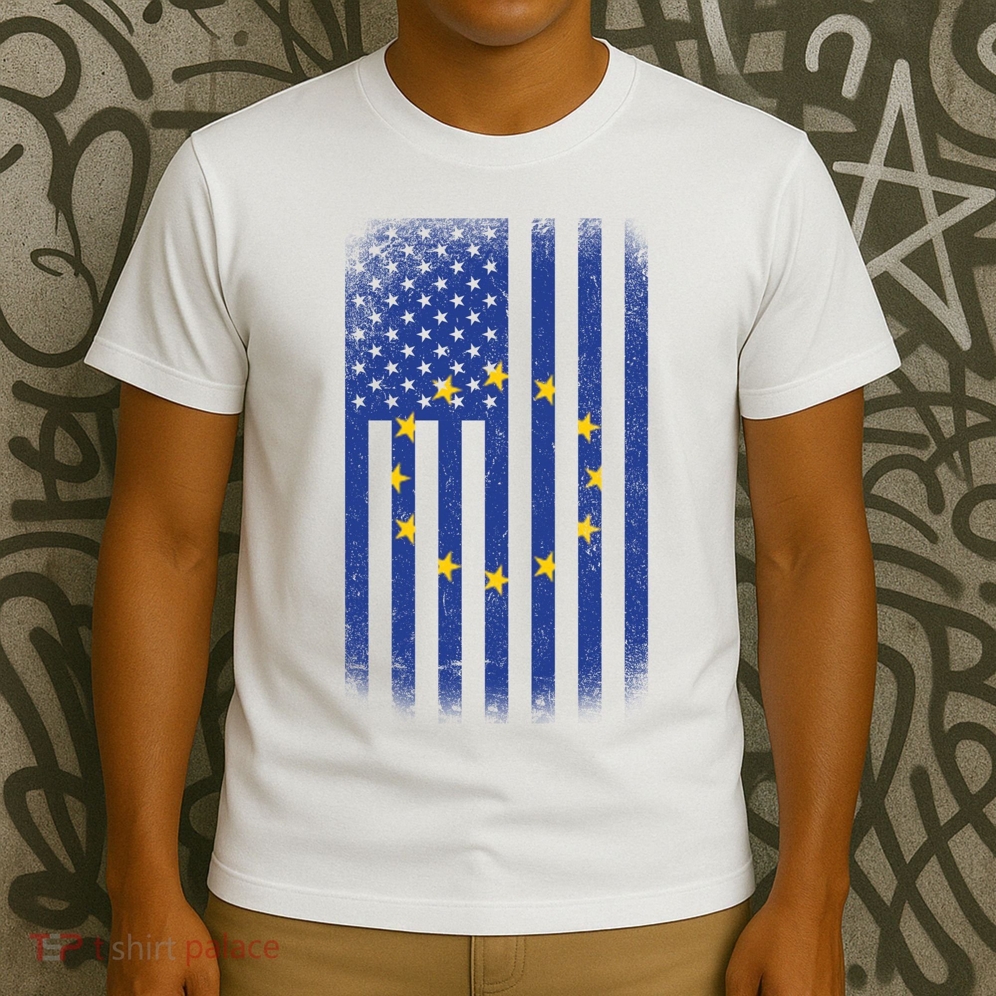 Vintage European Flag T-Shirt