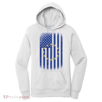 Vintage European Flag Women's Hoodie