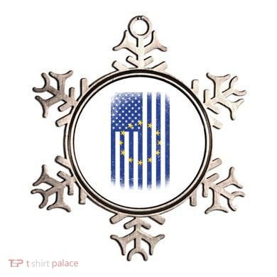 Vintage European Flag Ornament