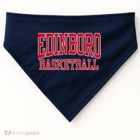 Edinboro University Pennsylvania Basketball 01 USA-Made Doggie Bandana thumb 0