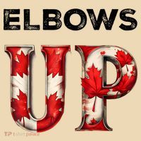 Elbows Up Proud Canadians Against Tariffs Tote Bag thumb 4