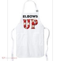 Elbows Up Proud Canadians Against Tariffs Apron thumb 0