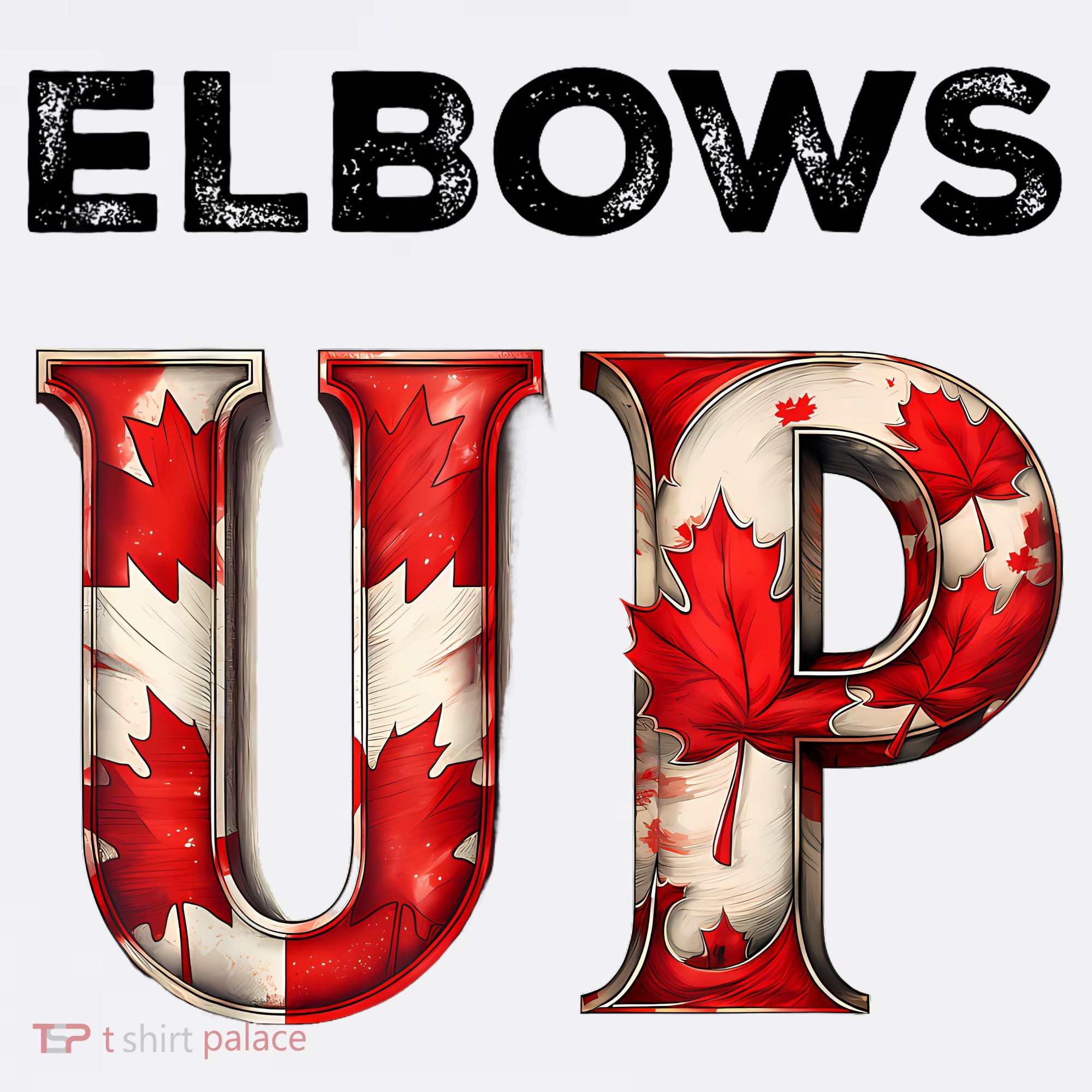 Elbows Up Proud Canadians Against Tariffs Pajama Set