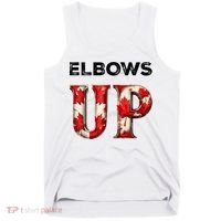 Elbows Up Proud Canadians Against Tariffs Tank Top thumb 0