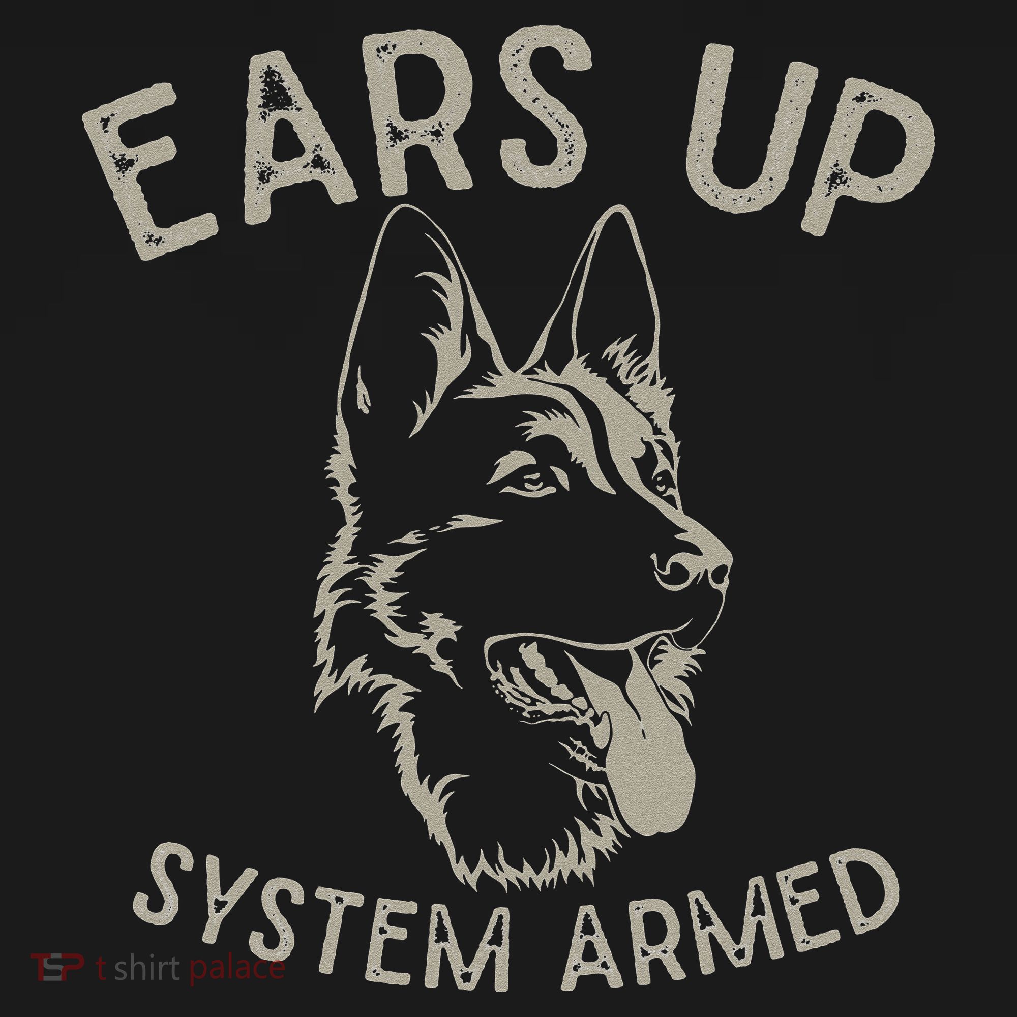 Ears Up System Armed Dog Lover Gift Animal German Shepherd Tote Bag