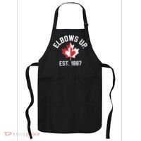 Elbows Up Strong Canada Est 1867 Proud Canadian Apron thumb 0