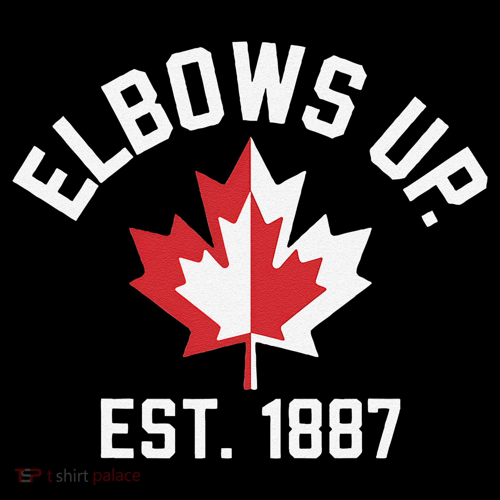 Elbows Up Strong Canada Est 1867 Proud Canadian Women's Hoodie