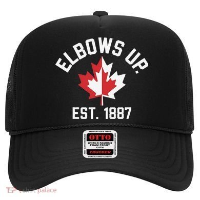 Elbows Up Strong Canada Est 1867 Proud Canadian Hat