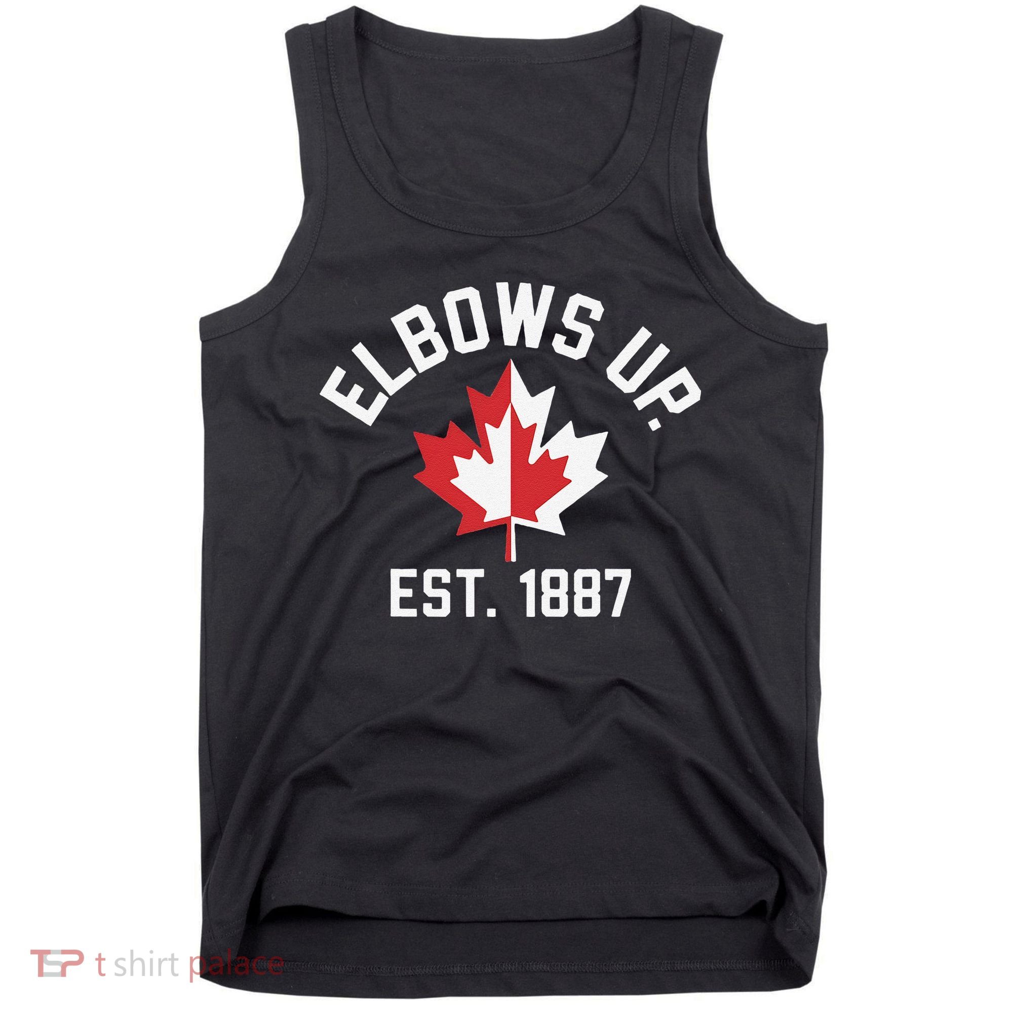 Elbows Up Strong Canada Est 1867 Proud Canadian Tank Top