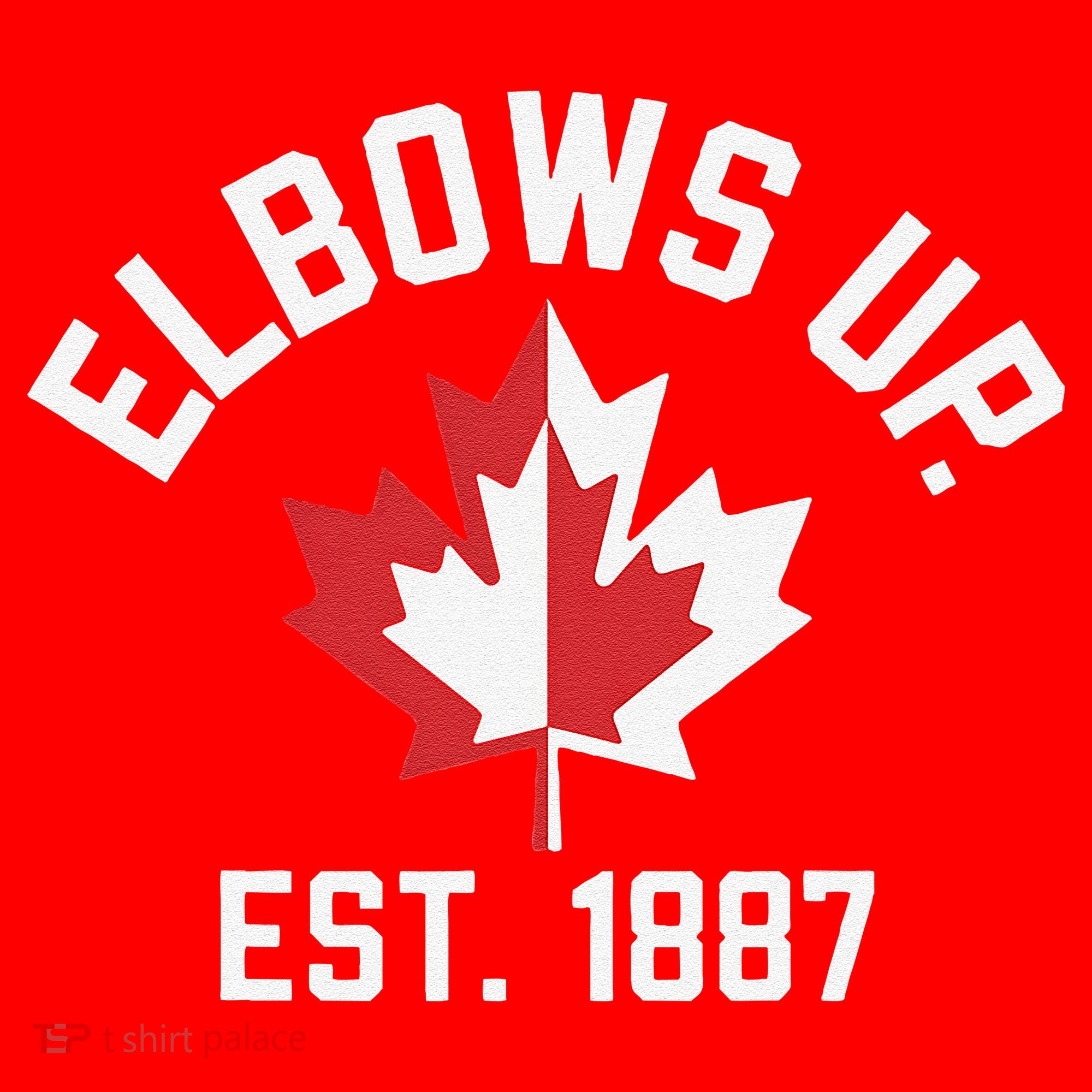 Elbows Up Strong Canada Est 1867 Proud Canadian Santa Hat