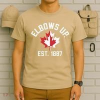 Elbows Up Strong Canada Est 1867 Proud Canadian T-Shirt thumb 6