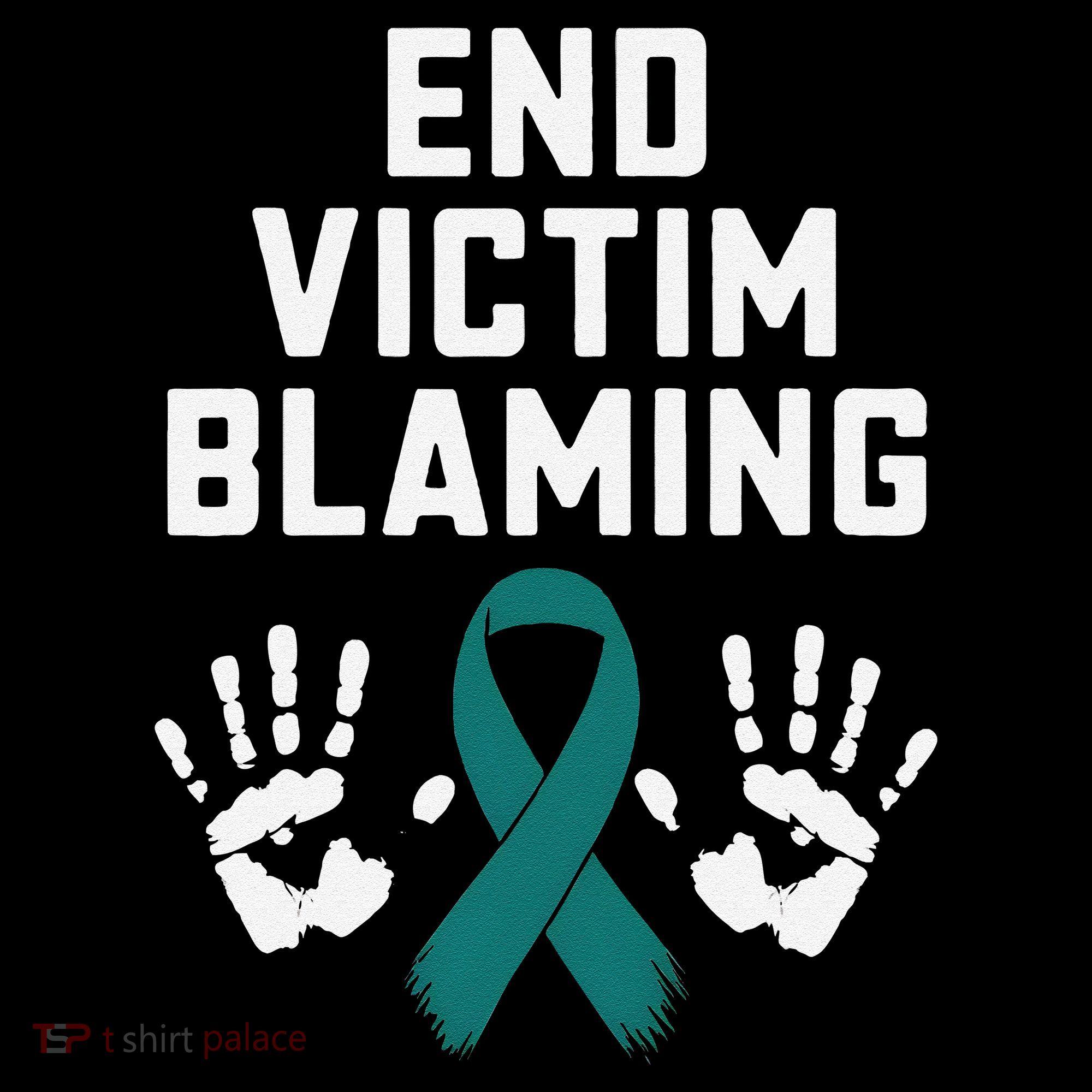 End Victim Blaming Funny Sexual Assault Awareness Month Coffee Mug