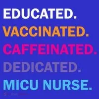 Educated Vaccinated Caffeinated Dedicated Micu Icu Nurse Rn Gift Toddler Hoodie thumb 2
