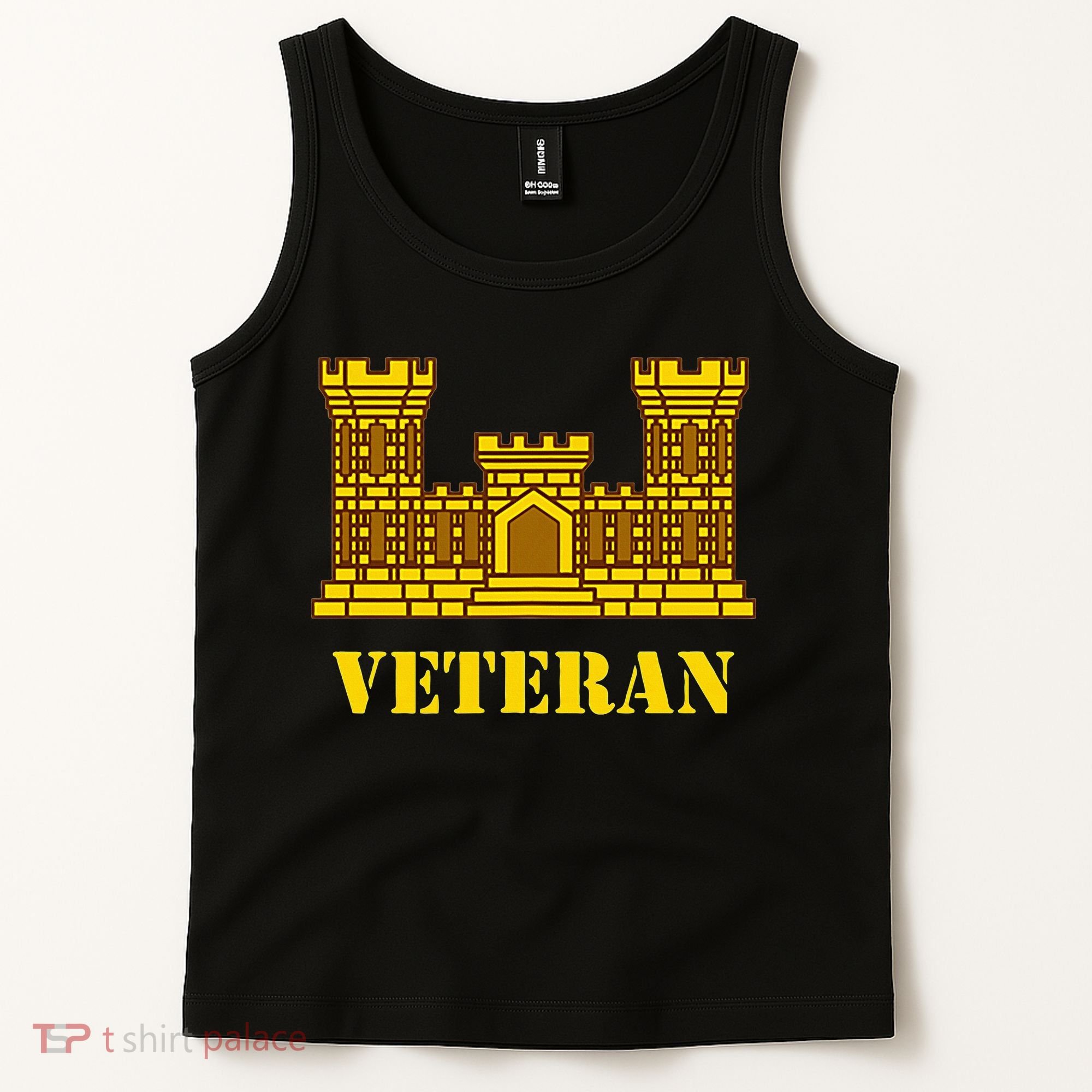 Engineer Veteran Corps Of Engineers Tank Top
