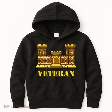 Engineer Veteran Corps Of Engineers Kids Hoodie