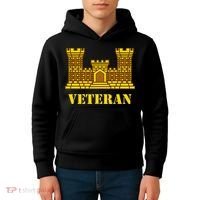 Engineer Veteran Corps Of Engineers Kids Hoodie thumb 4