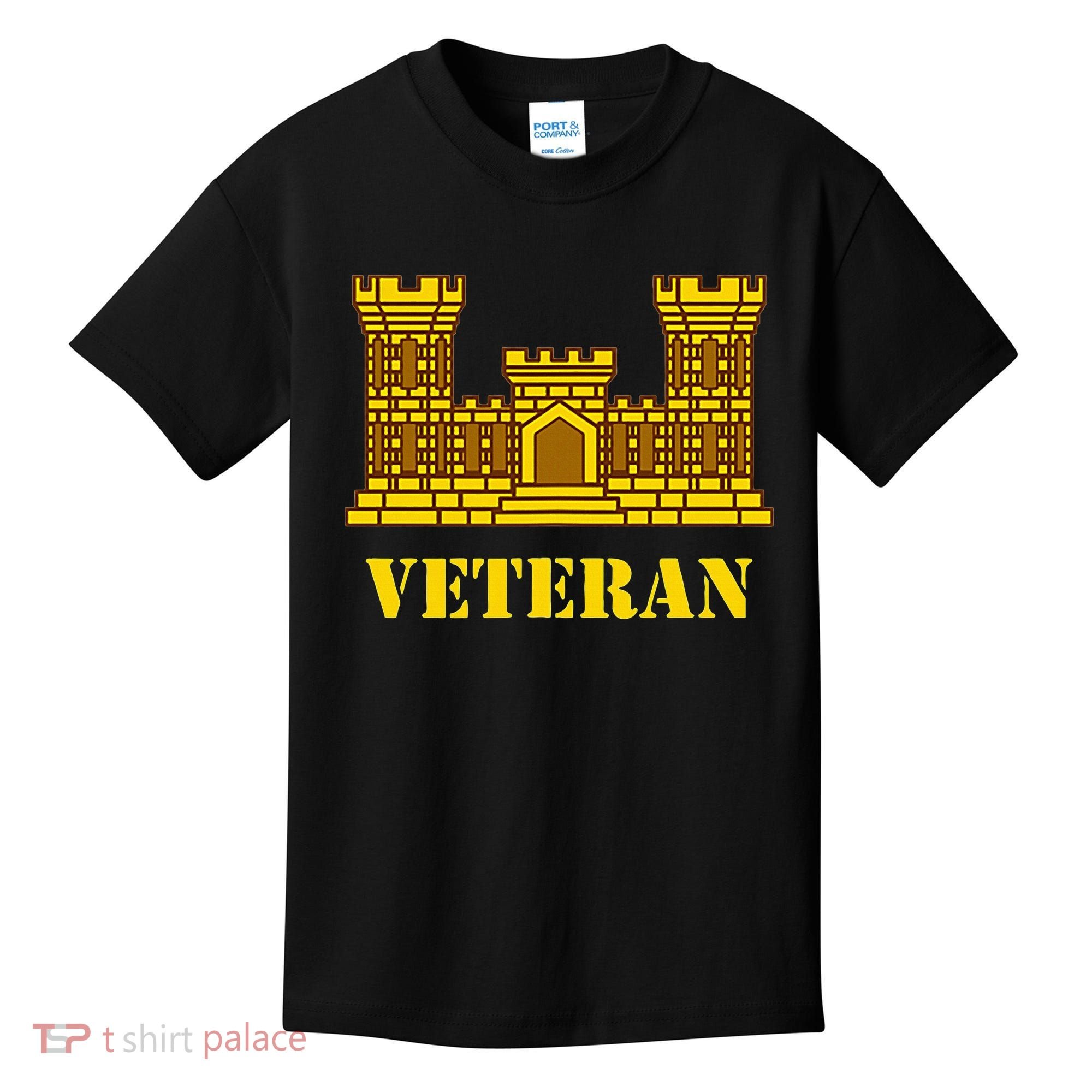 Engineer Veteran Corps Of Engineers Kids T-Shirt