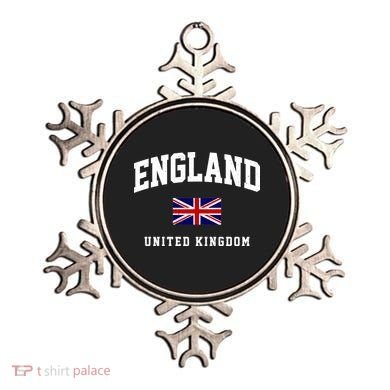 England Varsity College Country Flag Ornament