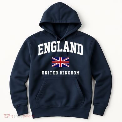 England Varsity College Country Flag Hoodie