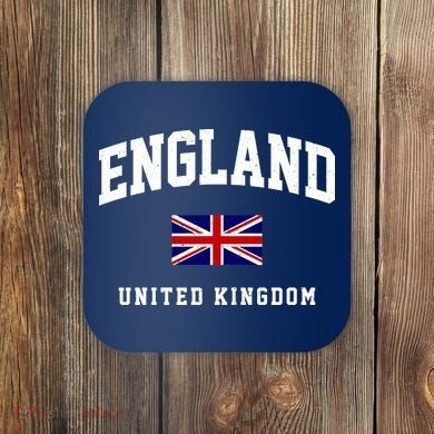England Varsity College Country Flag Coaster