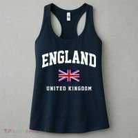 England Varsity College Country Flag Women's Tank Top thumb 3