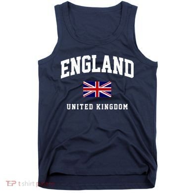 England Varsity College Country Flag Tank Top