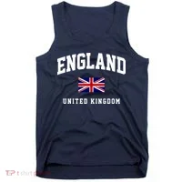 England Varsity College Country Flag Tank Top thumb 0