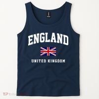 England Varsity College Country Flag Tank Top thumb 2