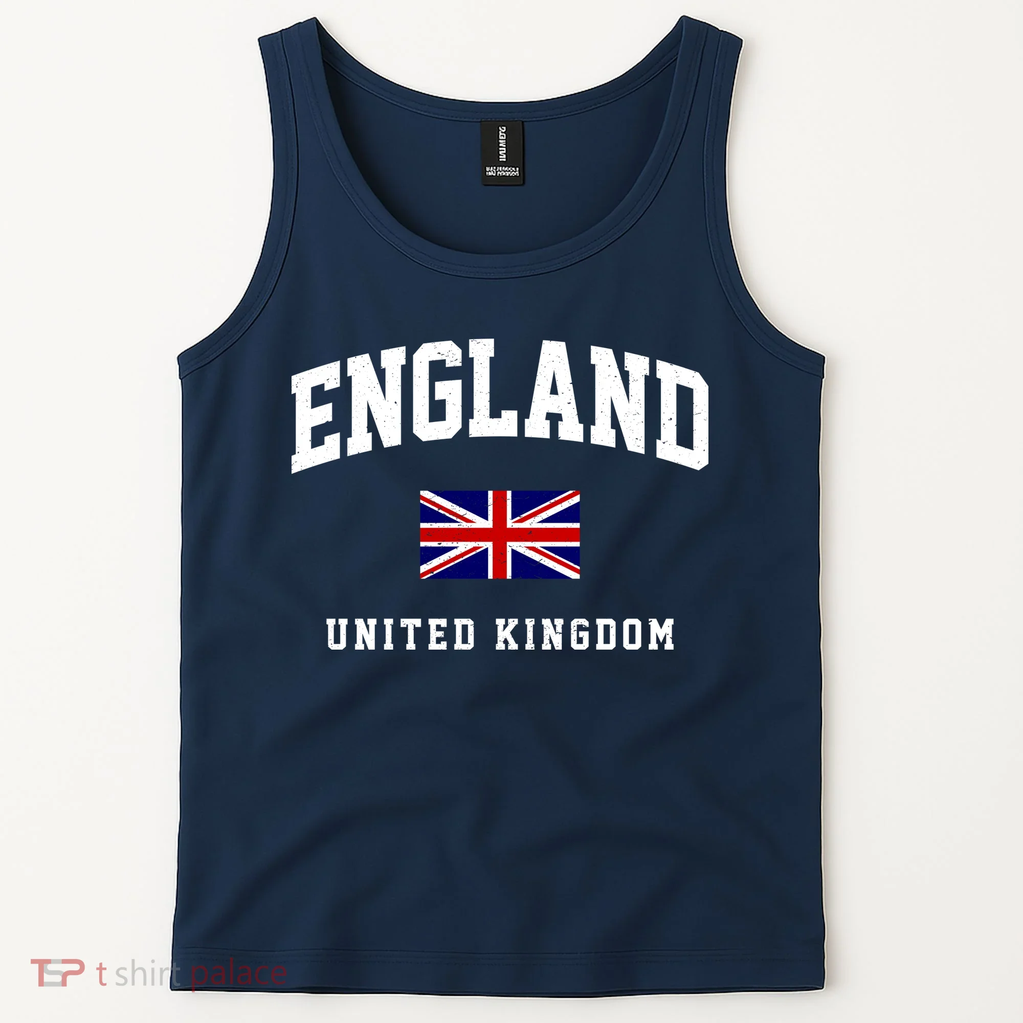 England Varsity College Country Flag Tank Top
