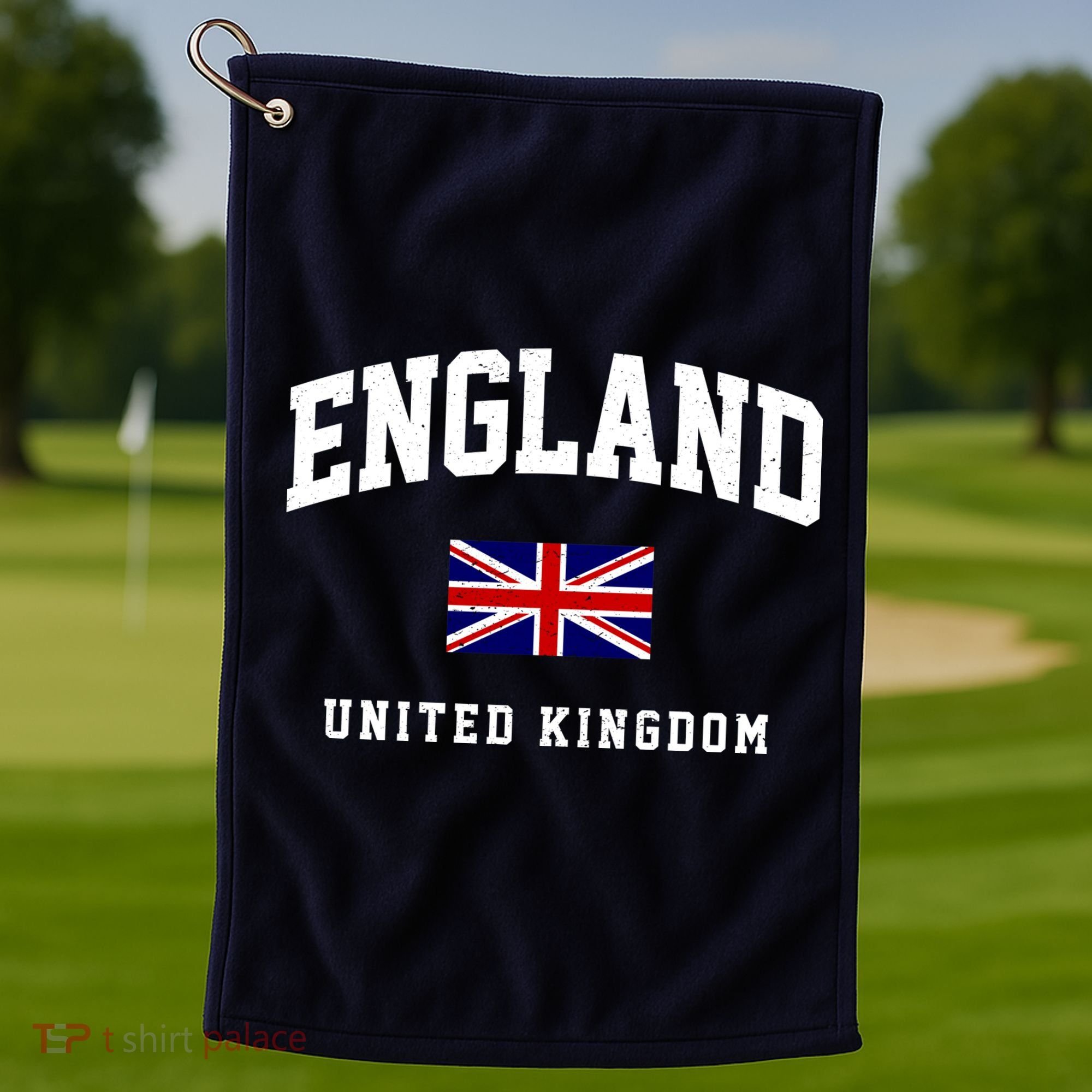 England Varsity College Country Flag Golf Towel
