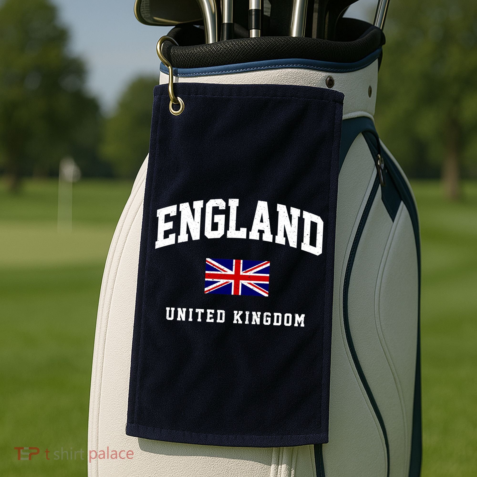 England Varsity College Country Flag Golf Towel