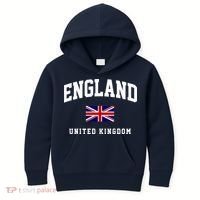 England Varsity College Country Flag Kids Hoodie thumb 0