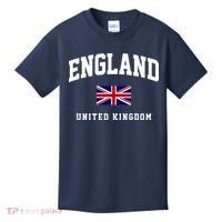 England Varsity College Country Flag Kids T-Shirt thumb 0