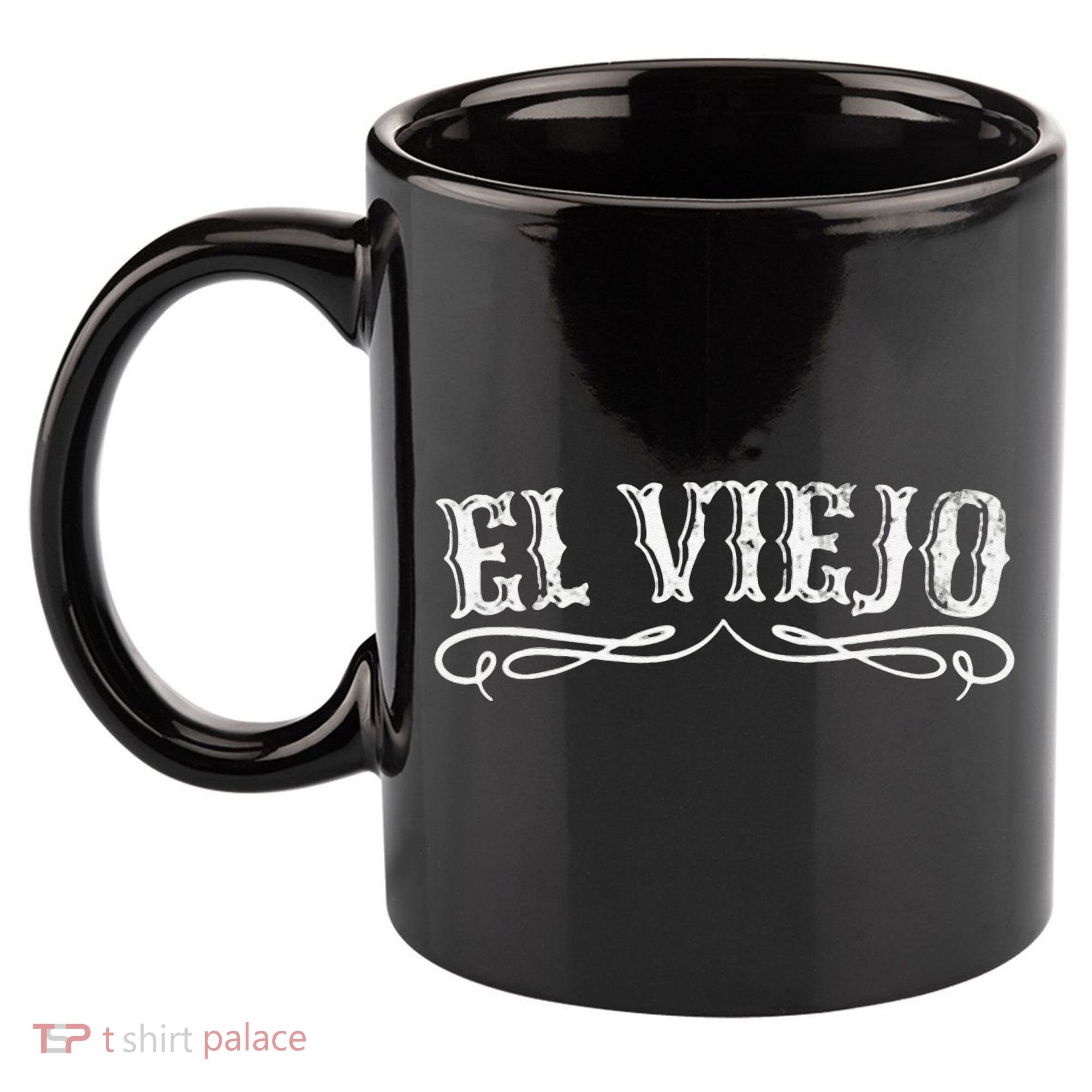 El Viejo 11oz C Handle Ceramic Mug