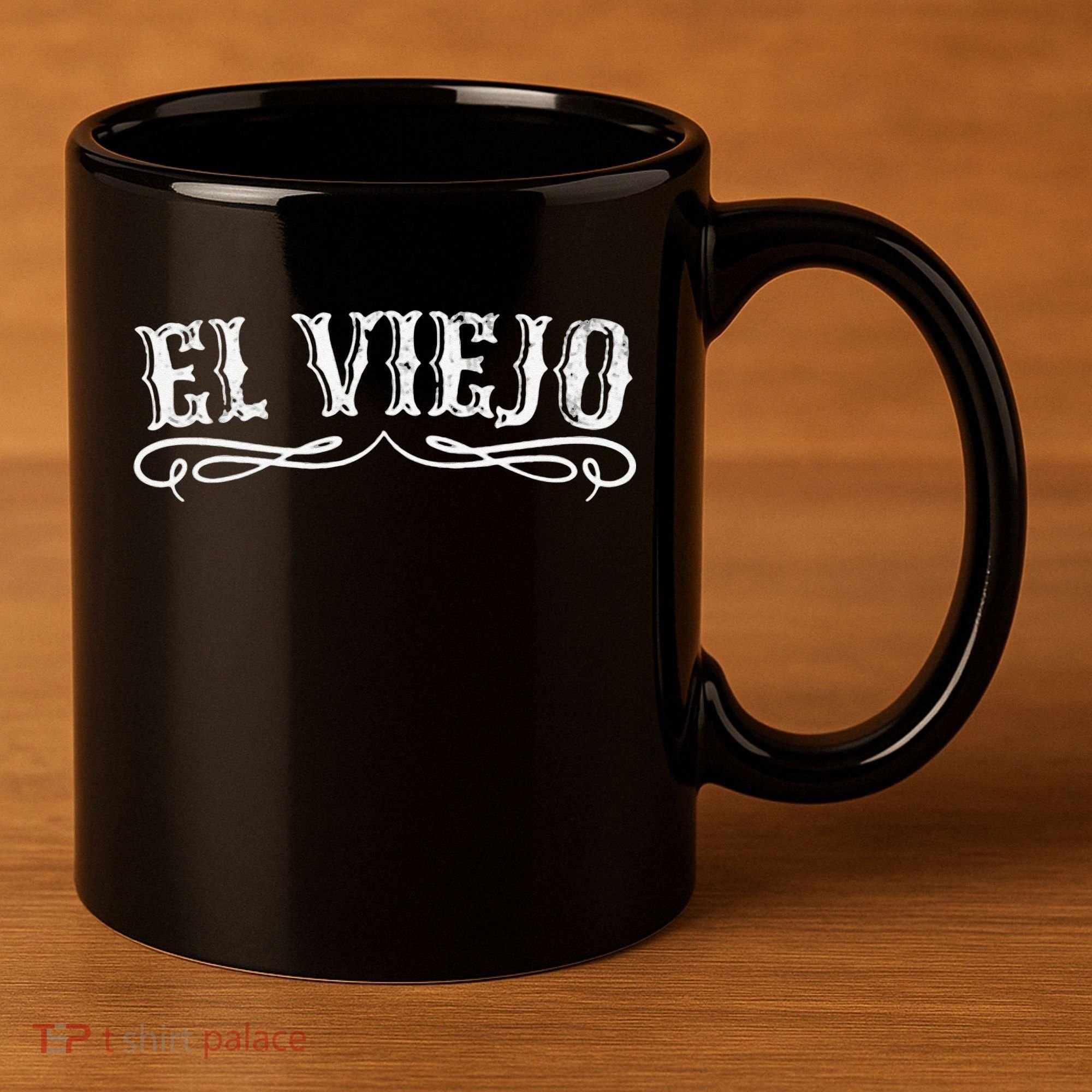 El Viejo 11oz C Handle Ceramic Mug