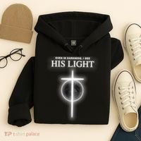 Even In The Darkness I See His Light Jesus Christian  Hoodie thumb 4