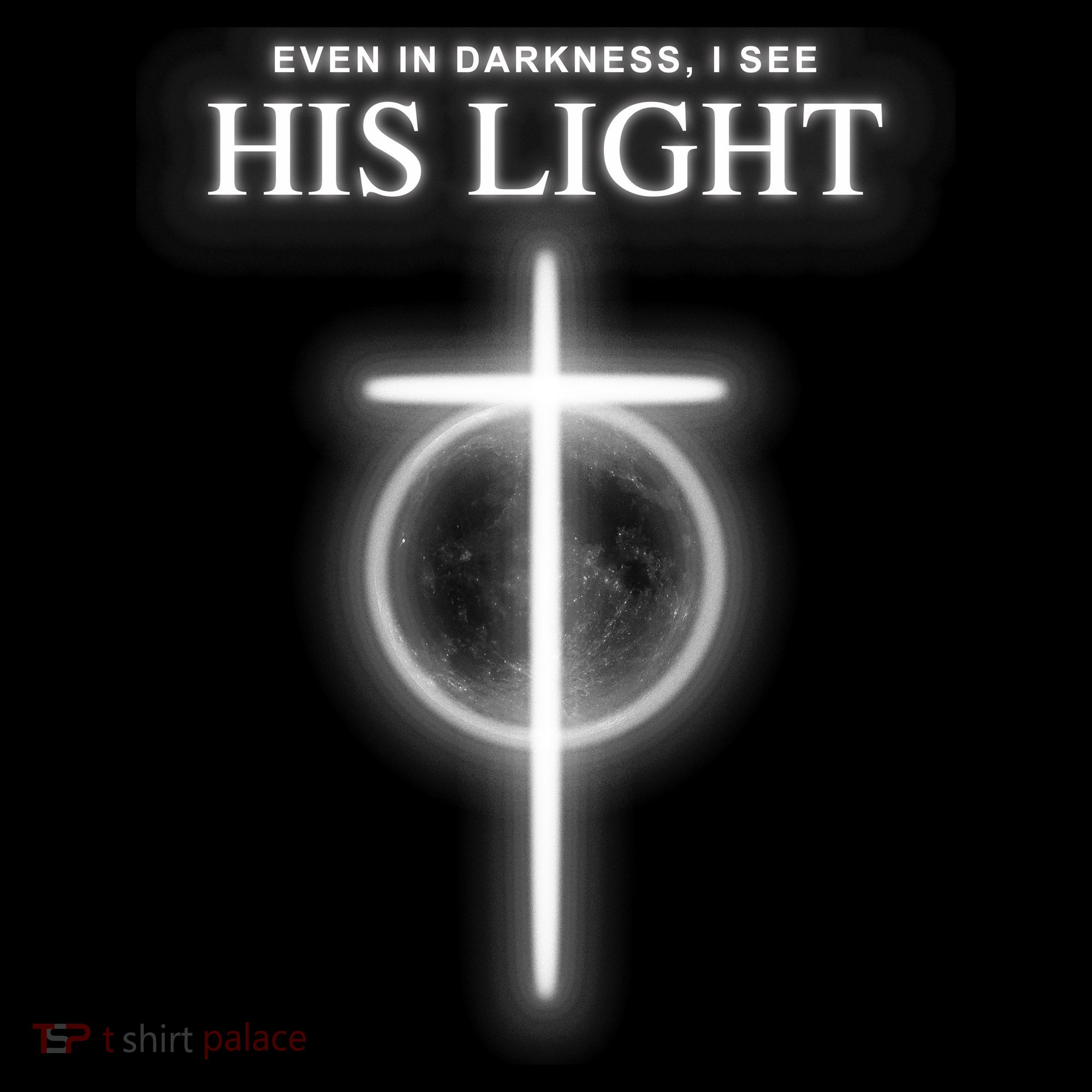 Even In The Darkness I See His Light Jesus Christian  Women's Tank Top