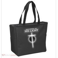 Even In The Darkness I See His Light Jesus Christian  Tote Bag thumb 2