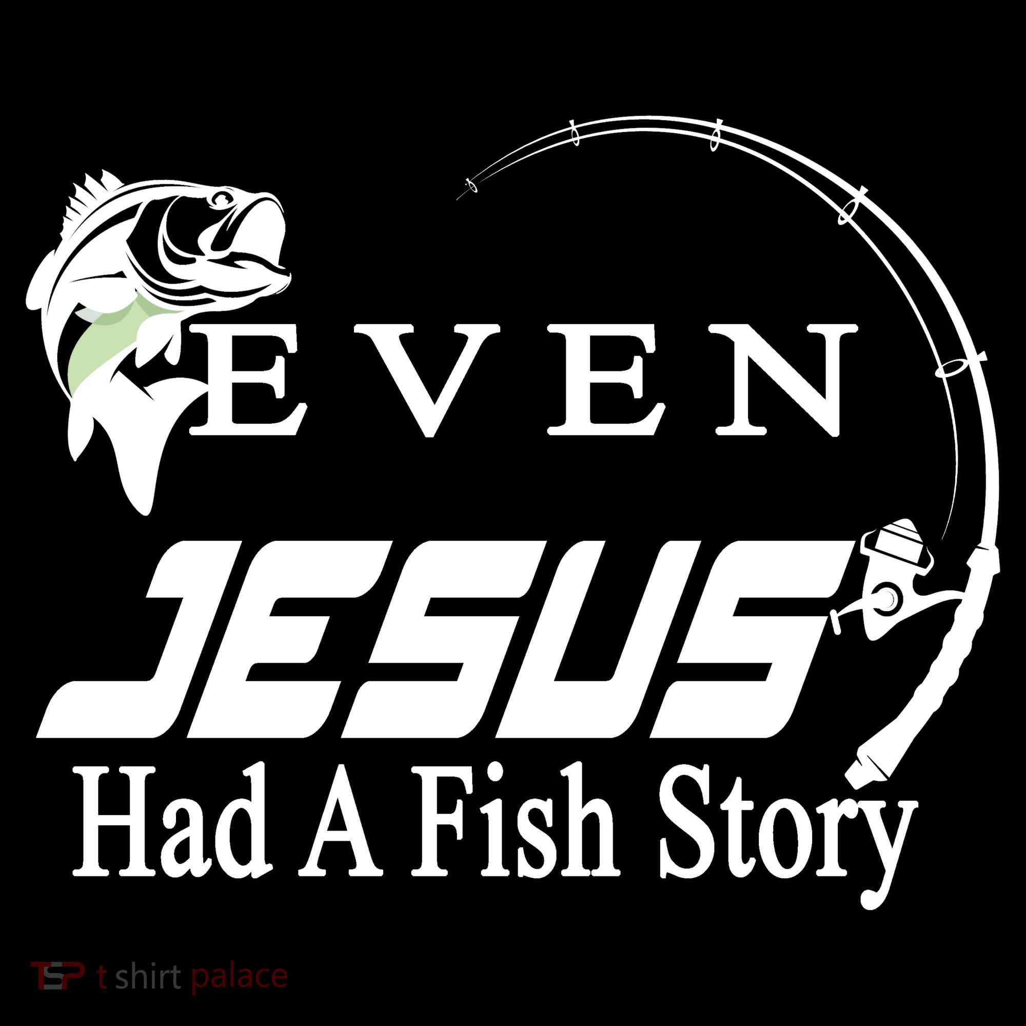 Even Jesus Had A Fish Story Apron