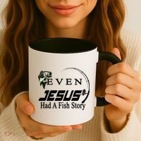 Even Jesus Had A Fish Story Coffee Mug thumb 3