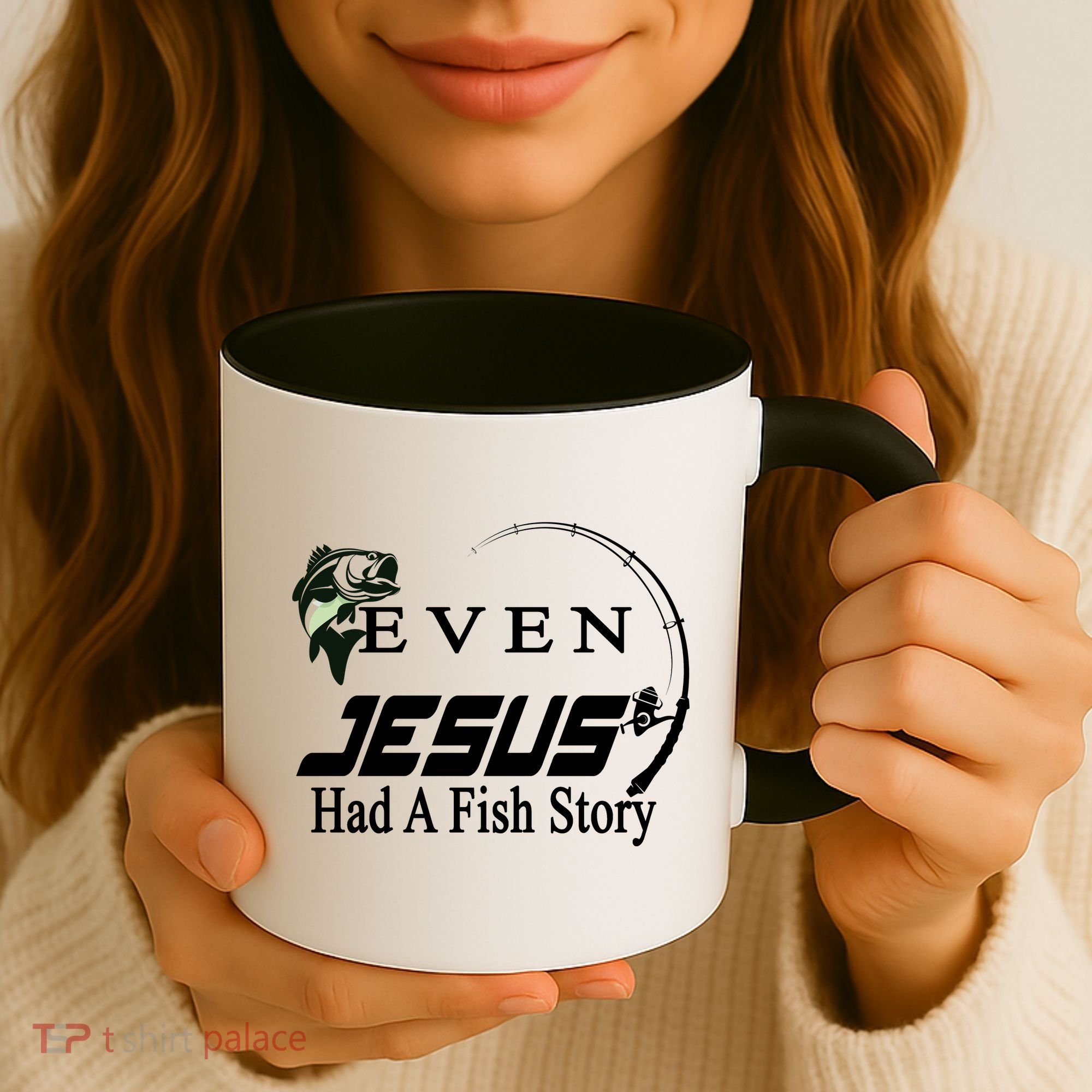 Even Jesus Had A Fish Story Coffee Mug