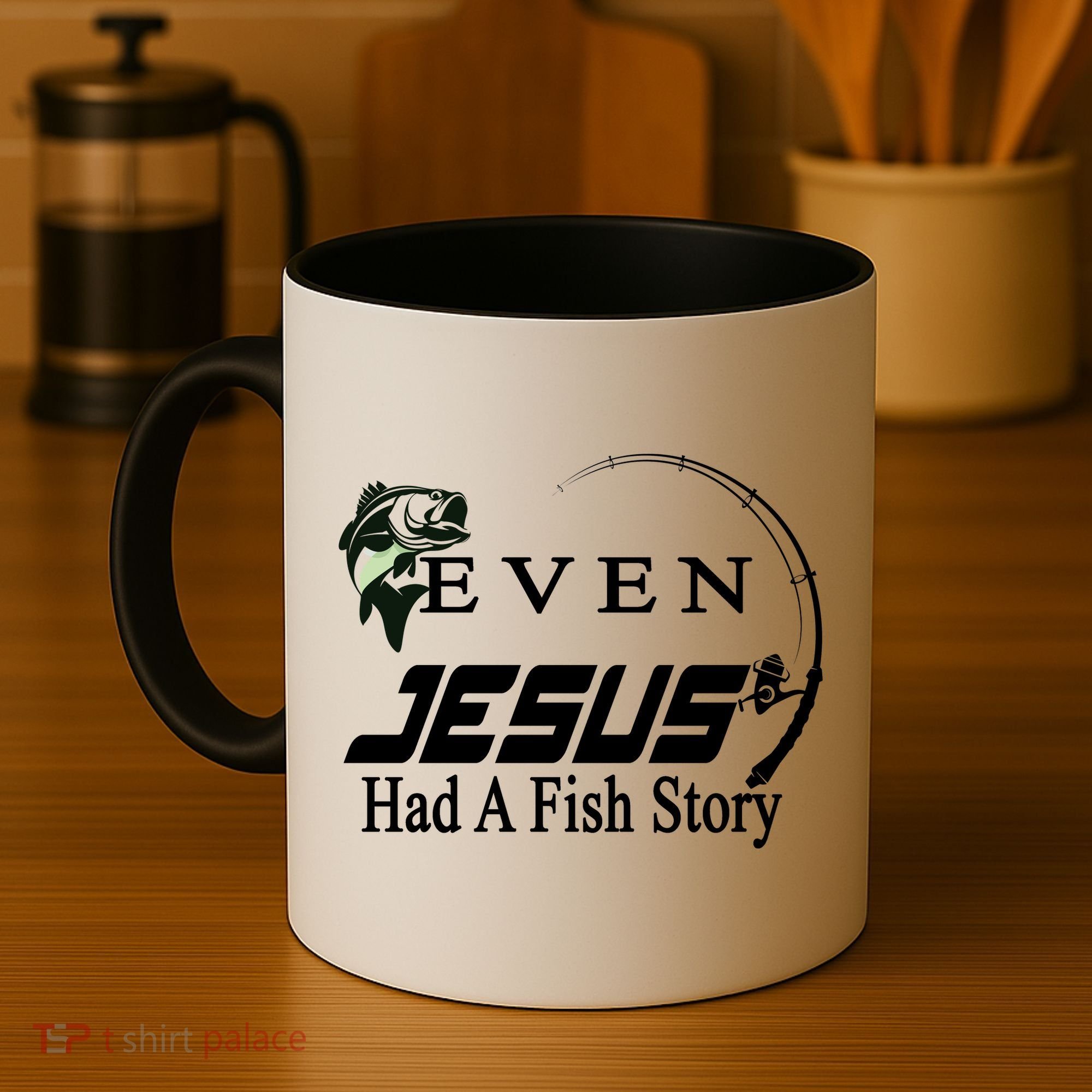Even Jesus Had A Fish Story Coffee Mug