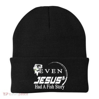 Even Jesus Had A Fish Story Beanie