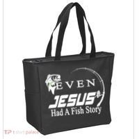 Even Jesus Had A Fish Story Tote Bag thumb 2