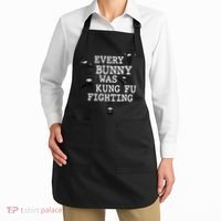 Every Bunny Was Kung Fu Fighting Apron thumb 2