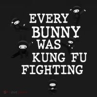Every Bunny Was Kung Fu Fighting Apron thumb 3