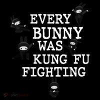 Every Bunny Was Kung Fu Fighting Polo thumb 3