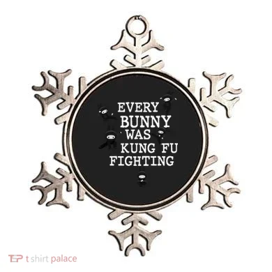 Every Bunny Was Kung Fu Fighting Ornament