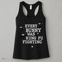 Every Bunny Was Kung Fu Fighting Women's Tank Top thumb 3